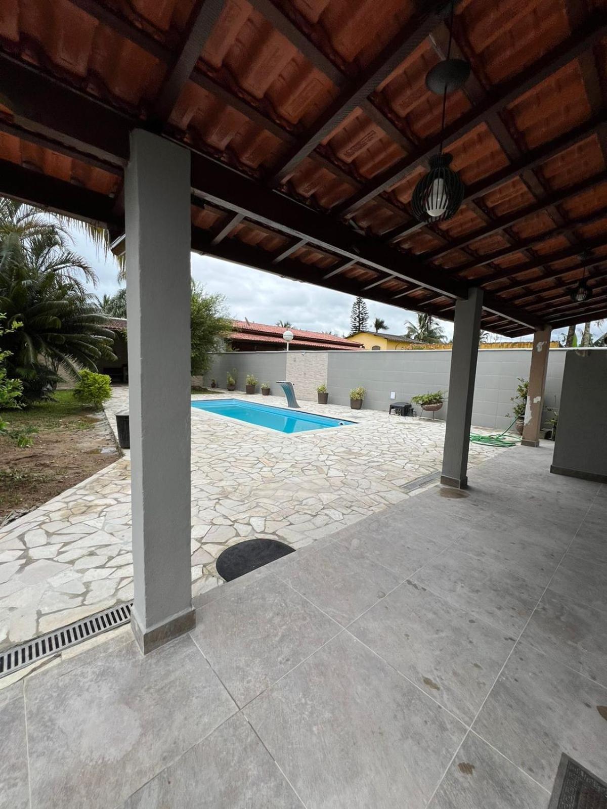 Villa Casa Para Alugar Em Bertioga - Piscina, Wifi E Churrasqueira Exterior foto