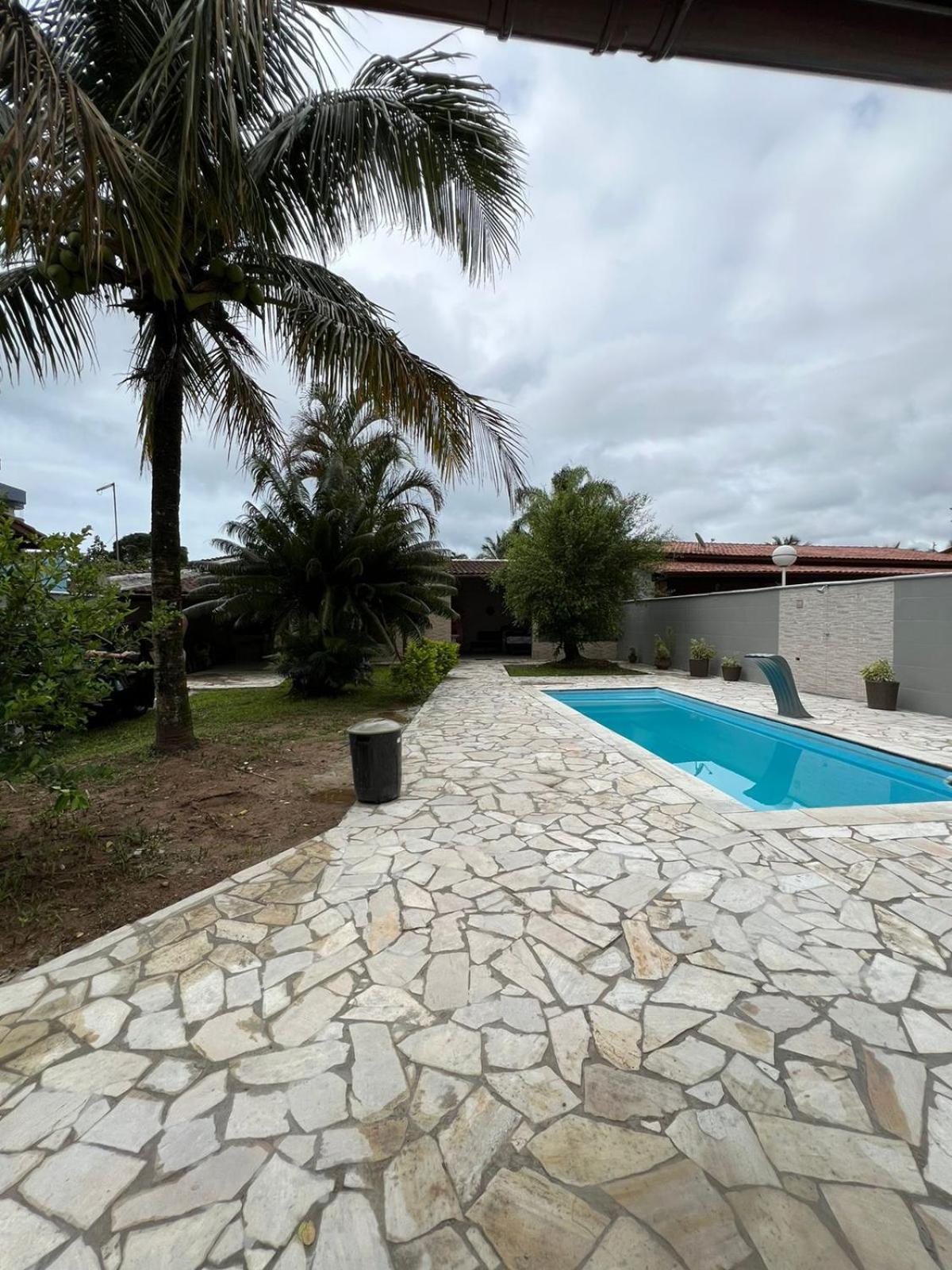 Casa Para Alugar Em Bertioga - Piscina, Wifi E Churrasqueira Exterior foto